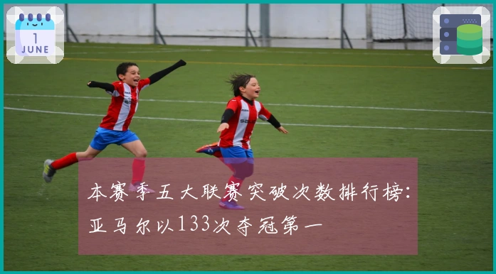 本赛季五大联赛突破次数排行榜：亚马尔以133次夺冠第一